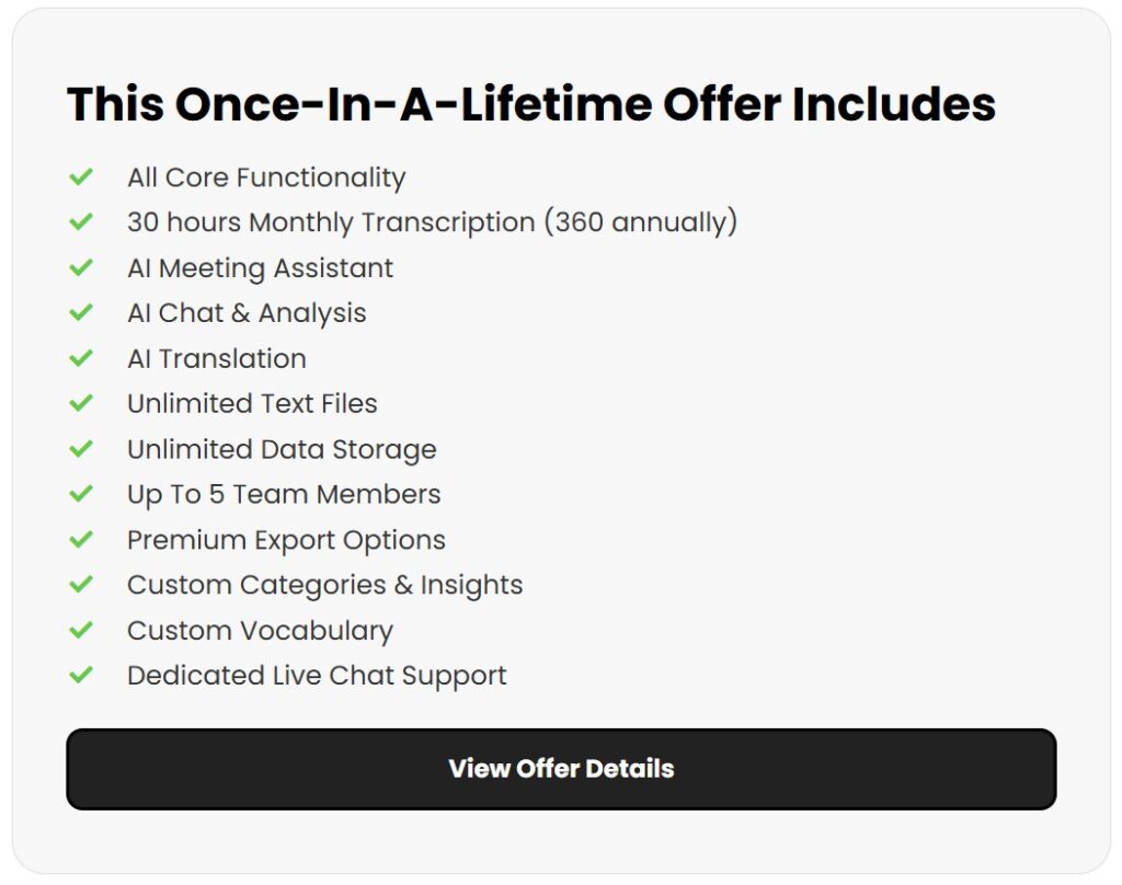Speak Review Content Creation AI Tool Lifetime Price